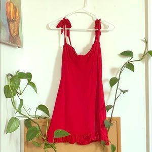 Reformation Red Dress